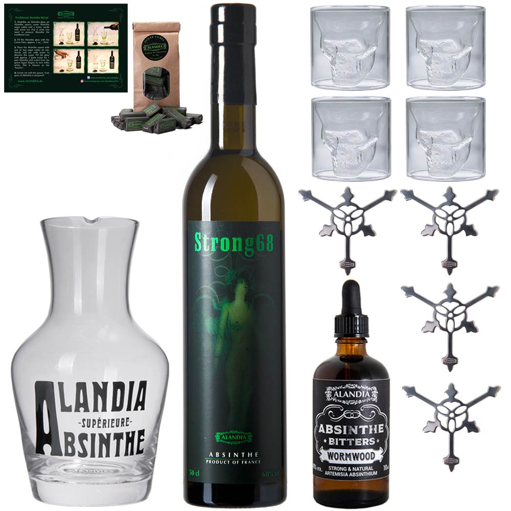 Absinthe Set Kiss of Death - Premium – ALANDIA