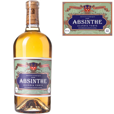 Absinthe ALANDIA Verte Édition Barrique 500 ml 65%