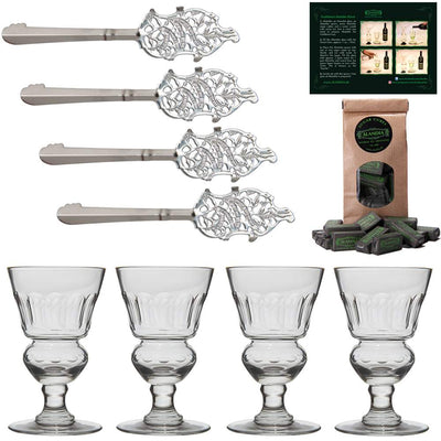 Glasses & Spoons Set 