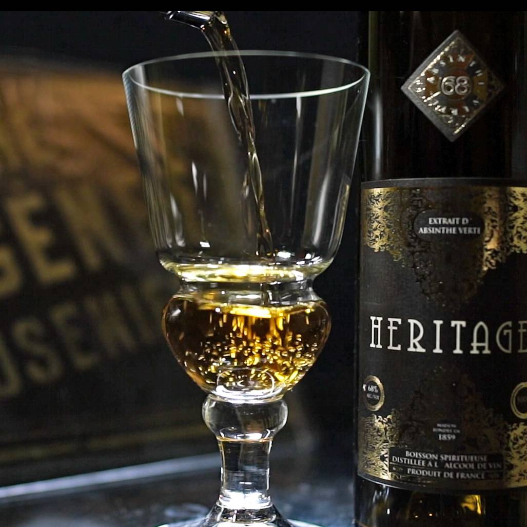 Absinthe Heritage Verte 500 ml 68% – ALANDIA