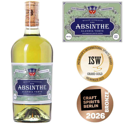 Absinthe ALANDIA Verte 500 ml 65%
