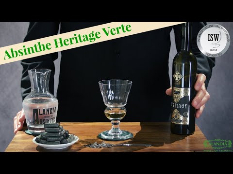 Absinthe Heritage Verte 500 ml 68% – ALANDIA